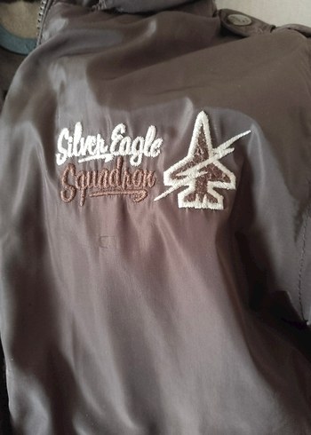 Kapüşonlu Kahverengi Erkek Çocuk Mont - Görsel 2