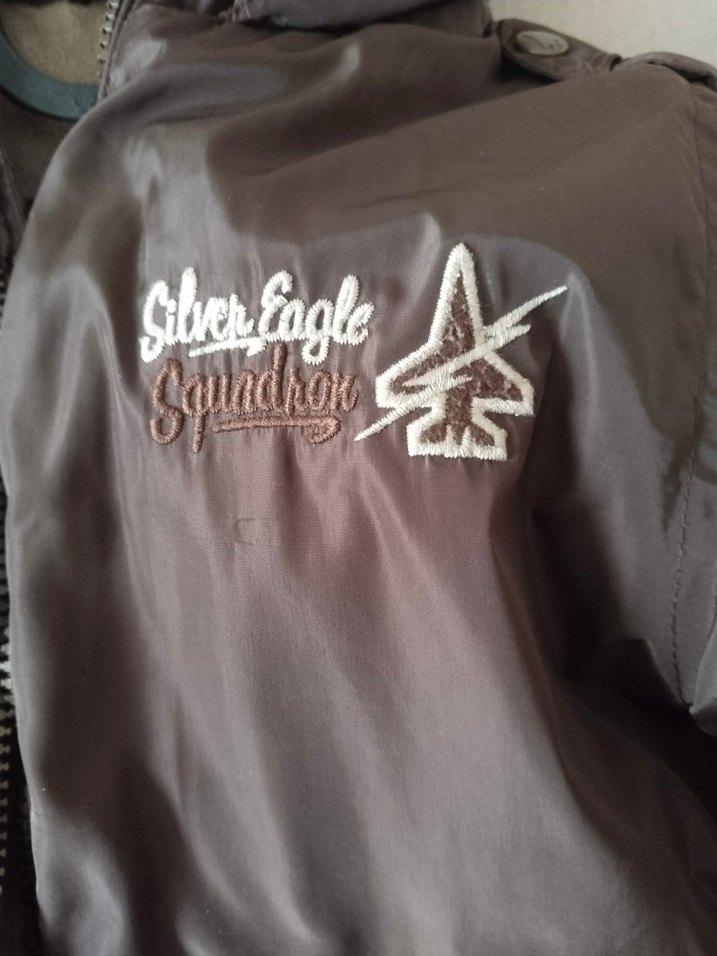 Kapüşonlu Kahverengi Erkek Çocuk Mont - Görsel 2