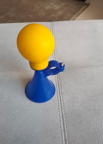 Renkli Sarı Bisiklet Pompası - Görsel 4