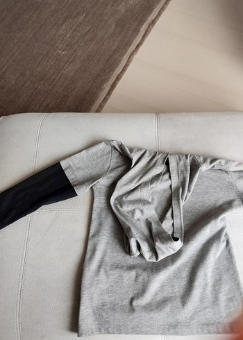 Mektebim  Çocuk Gri Uzun Kollu Baskılı - Görsel 7