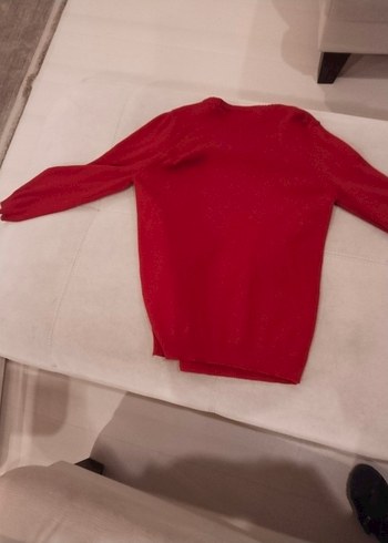 Kırmızı Kaykaylı Kardan Adam Çocuk sweatshirt - Görsel 6