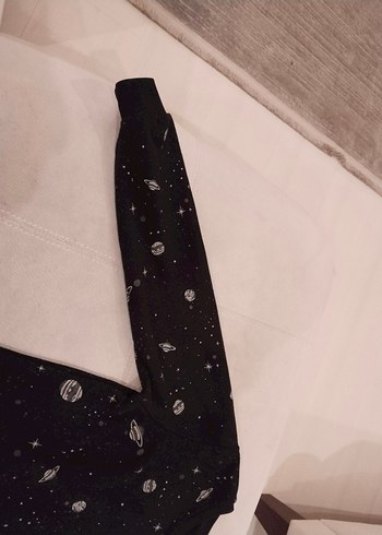 Uzun Kollu Siyah Lc waikiki Çocuk Sweatshirt - Görsel 4