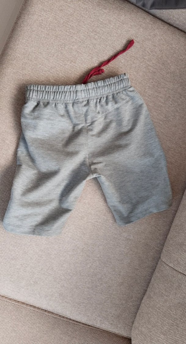 Mektebim koleji Gri Fermuarlı Şort - Görsel 3