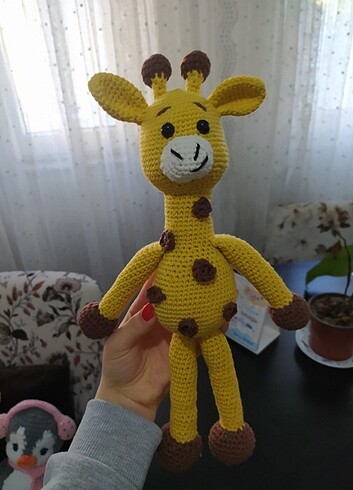 Diğer Amigurumi zürafa 