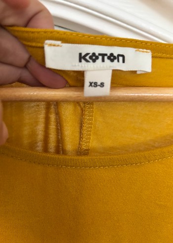 xs Beden Sarı Nakışlı Dantel Detaylı Bohem Bluz