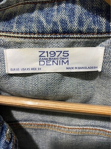 xs Beden Zara kot ceket