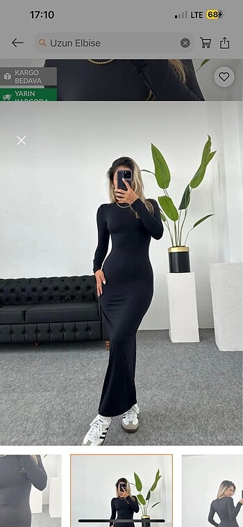 Siyah elbise