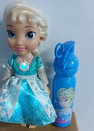 Elsa muzikli bebek +matara 