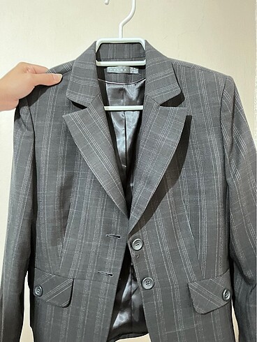 Orijinal koton blazer ceket