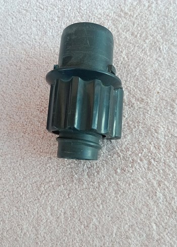 Siyah Gri Vakum Hortumu Bağlantı Aparatı - Görsel 2