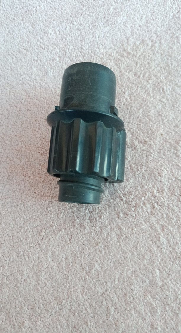 Siyah Gri Vakum Hortumu Bağlantı Aparatı - Görsel 2