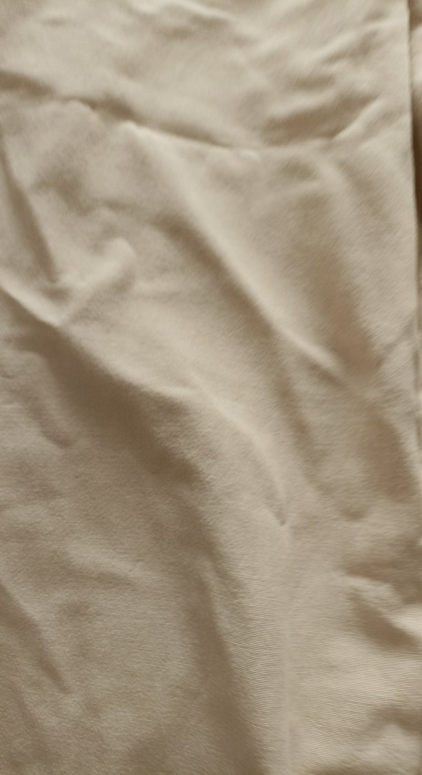 Bej Keten Midi Kadın Pantolon - Görsel 3