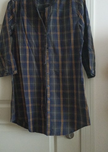 Düğmeli Çok Renkli Uzun Kollu Gömlek - Görsel 2