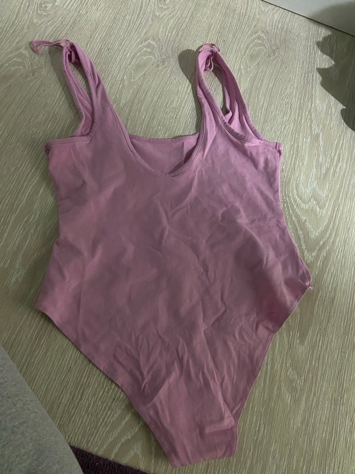 Mor Baskılı Kadın Mayo Unicorn Desenli - Görsel 2