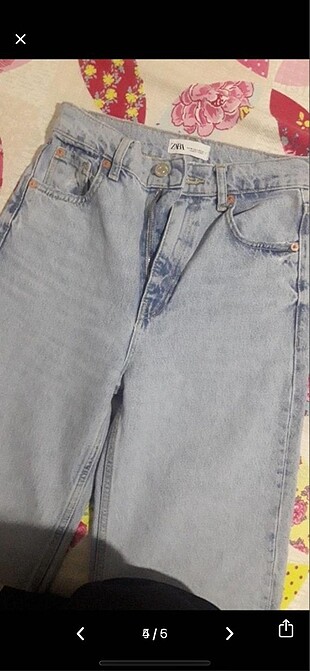 zara high rise jean