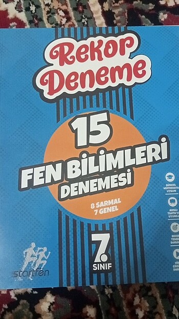 Startfen 7. Sınıf fen bilimleri rekor denemesii . Kullanılmamış