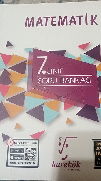 Karekok matematik 7. Sınıf soru bankas.sifir ürün