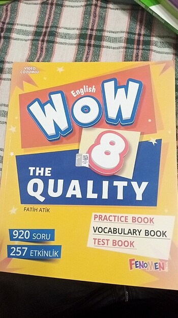  Wow English 8 the ouality kullanılmamıştır.