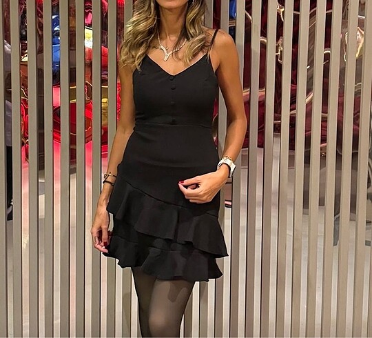 Trendyol & Milla S beden harika kumaş mini elbise