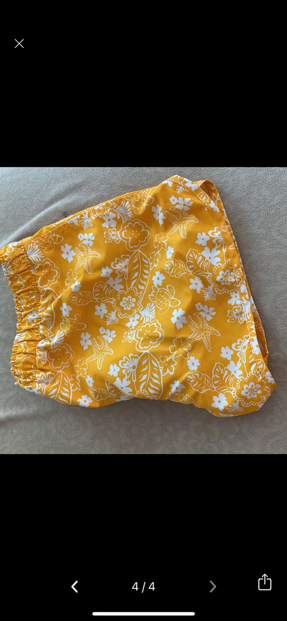 Sarı Bohem Çiçekli Mini  Mayo - Görsel 2