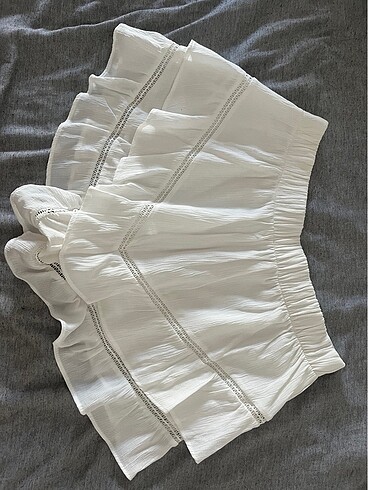 Boho desenli pantolon etek bershka