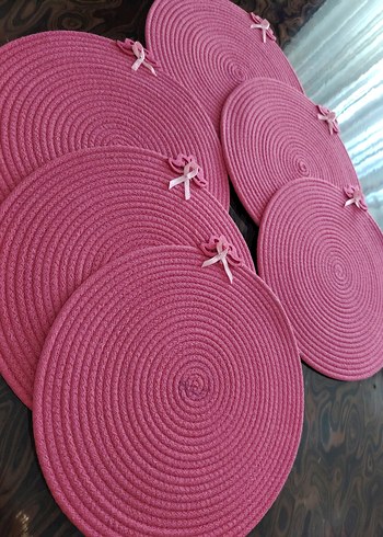 Madame Coco Pembe ve Gri Nakışlı Bohem Supla Seti