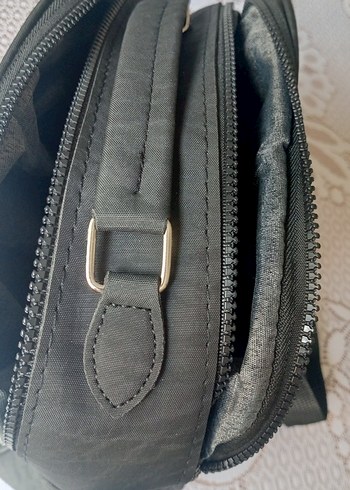 Zara Siyah Deri Kadın Çanta - Görsel 4