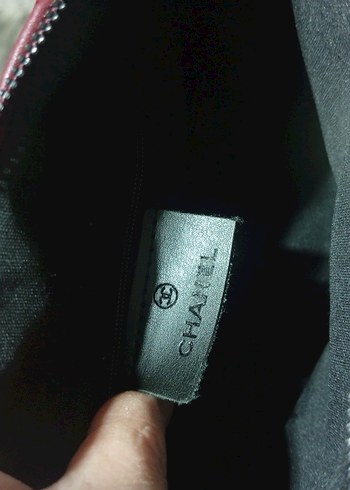 Bordo Deri Kadın Çanta Tokalı - Görsel 7