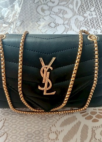 Zincir Detaylı Yılan Desenli Deri Kadın Çanta - Görsel 2