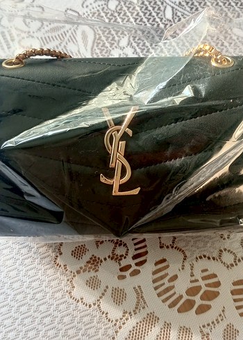 Zincir Detaylı Yılan Desenli Deri Kadın Çanta - Görsel 19