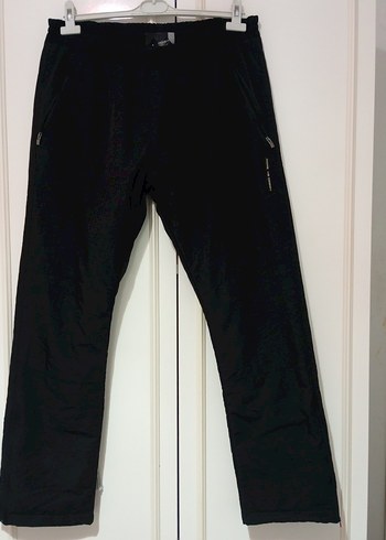 Siyah Fermuarlı Rahat Kesim Erkek Pantolon - Görsel 8