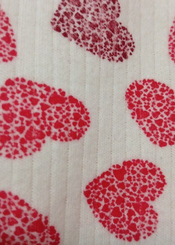 Kız Çocuk Uzun Kollu Kalp Desenli Pijama Takımı - Görsel 14