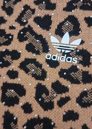 Kız Leopar Desenli Kadife Eşofman Takımı - Görsel 13