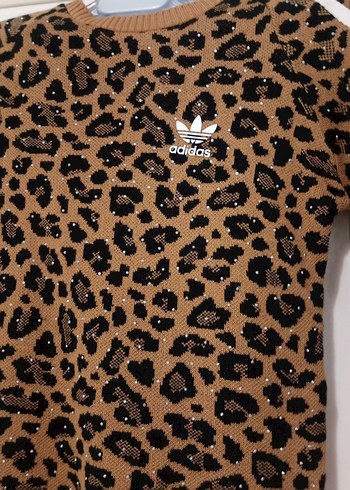 Kız Leopar Desenli Kadife Eşofman Takımı - Görsel 7