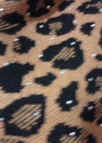 Kız Leopar Desenli Kadife Eşofman Takımı - Görsel 5