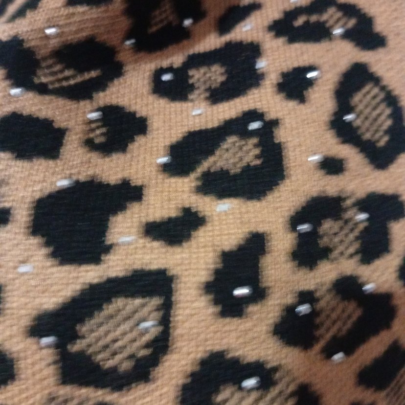 Kız Leopar Desenli Kadife Eşofman Takımı - Görsel 4