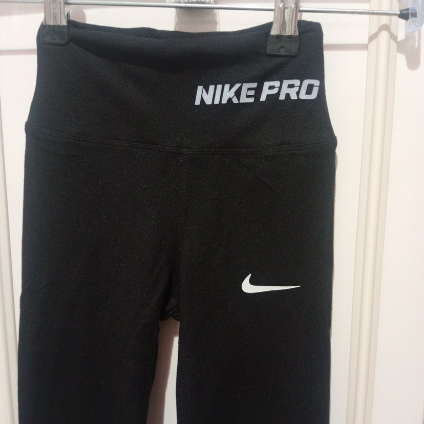 NikePro Siyah çocuk Spor Tayt - Görsel 5
