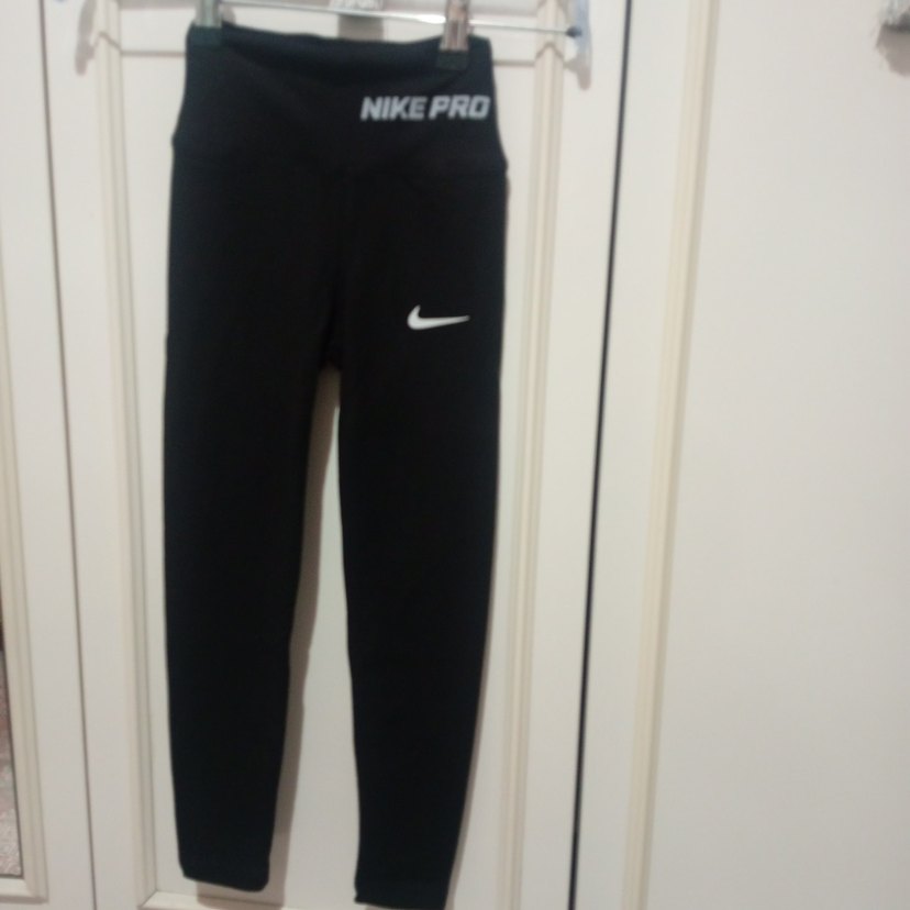 NikePro Siyah çocuk Spor Tayt - Görsel 3