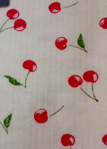 Kiraz desenli uzun kollu bebek kız takımı - Görsel 10