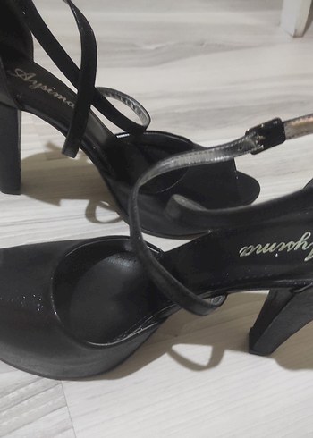 kendinden simli abiye ayakkabi - Görsel 9