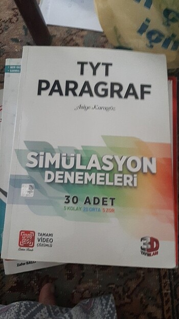 Beden 6 tane sınava hazırlık kitabı