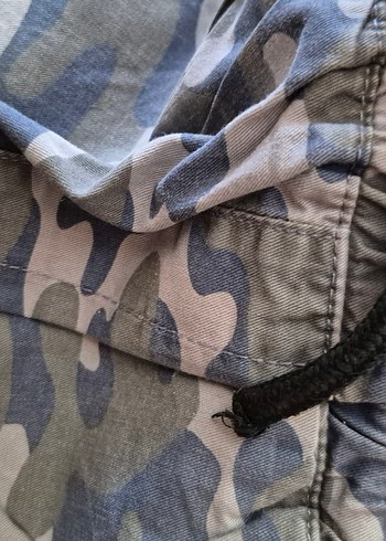 Erkek Çocuk Kamuflaj Desenli Kot Pantolon - Görsel 5