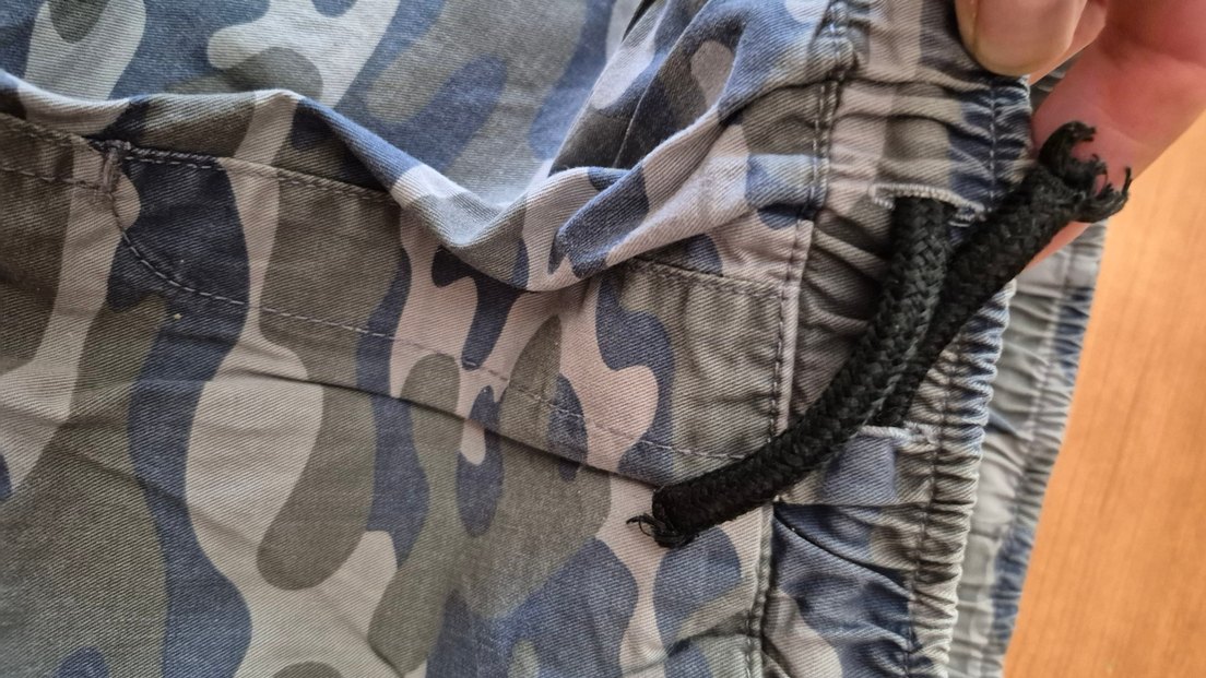 Erkek Çocuk Kamuflaj Desenli Kot Pantolon - Görsel 5