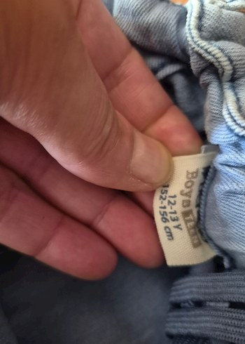 Erkek Çocuk  Denim Rahat Kesim Şort - Görsel 5