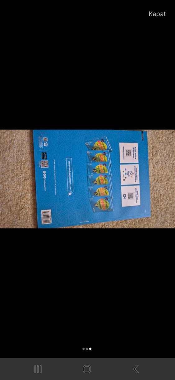 5.sınıf Türkçe yazılıya hazırlık kitabı - Görsel 3