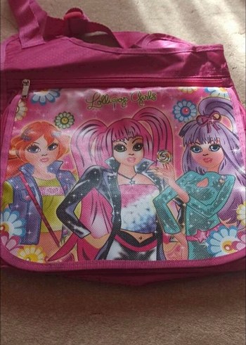 lisanslı kız çocuk çanta - Görsel 8