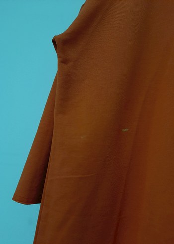 Turuncu Kadın Salaş Sweatshirt - Görsel 10