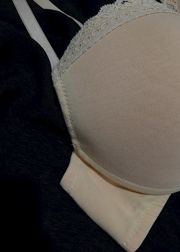 Bej Bohem Dantelli Kadın Sütyen - Görsel 3