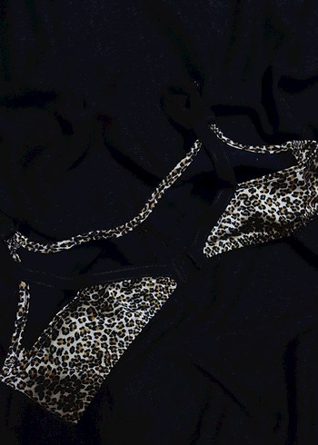 Leopar Desenli Sütyen - Görsel 2