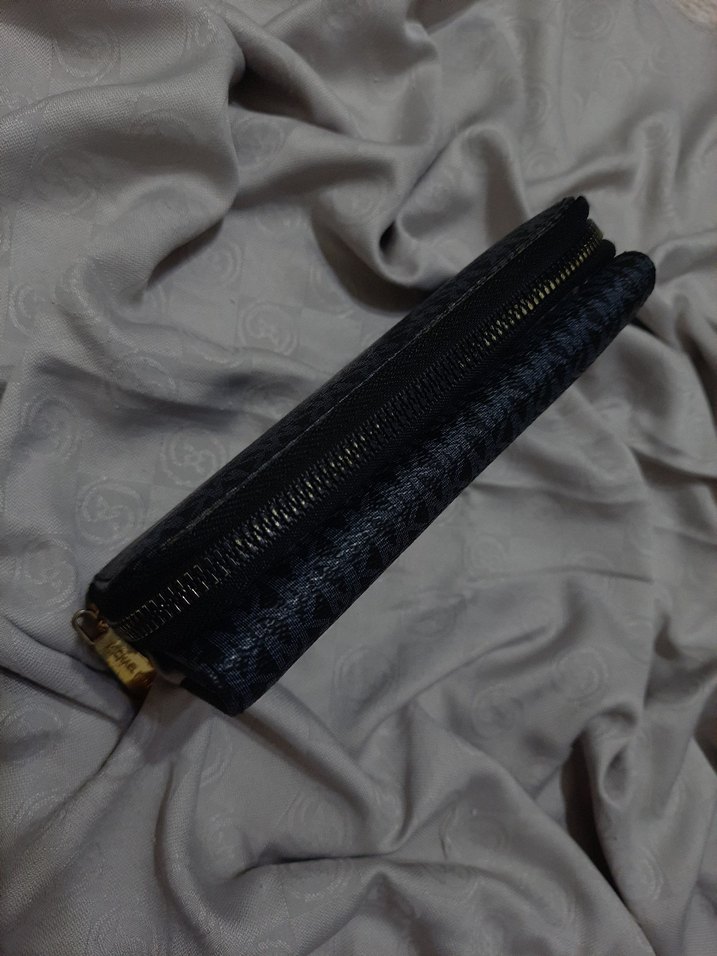 Desenli Fermuarlı Kadın Cüzdanı - Görsel 4